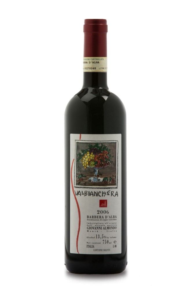 Barbera d'Alba doc Valbianchera Giovanni Almondo 2013