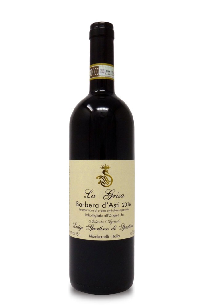 Barbera d'Asti docg "La Grisa" Luigi Spertino 2016