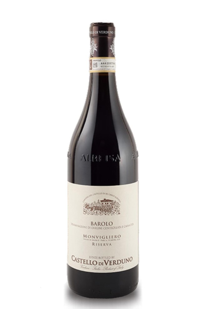 Barolo docg Monvigliero Castello di Verduno Riserva 2016