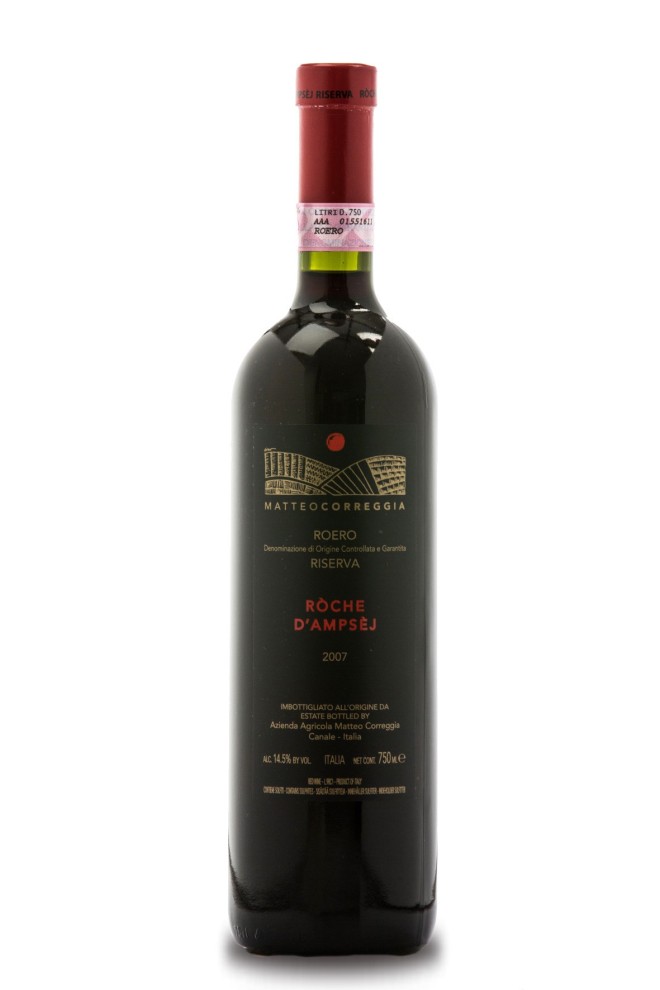Roero docg Rocche D'Ampsej Matteo Correggia 2003