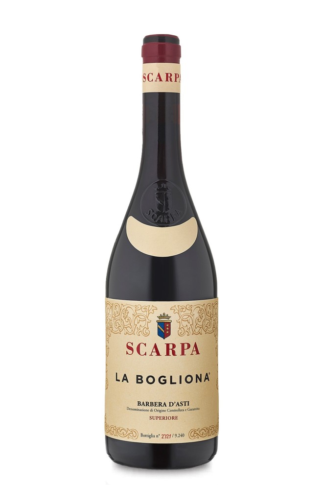 Barbera d’Asti Superiore docg La Bogliona Scarpa 2018