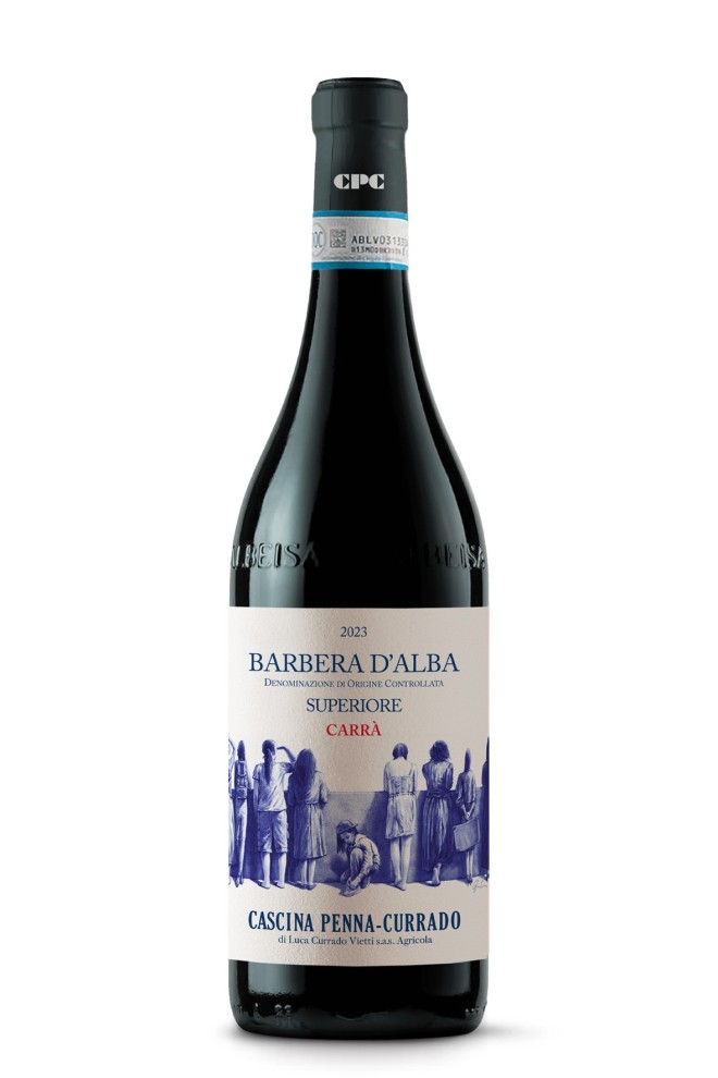 Barbera  d'Alba doc Superiore Carrà 2023 Cascina Penna-Currado
