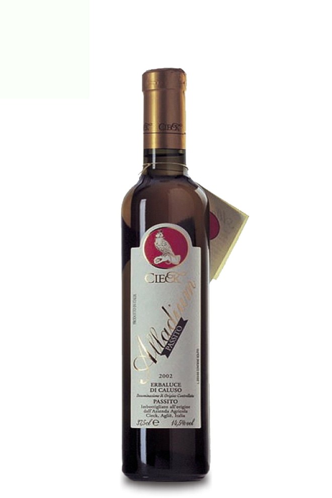 Alladium Caluso docg Passito 2019 Cieck
