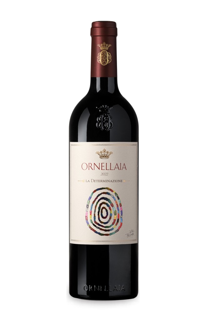 Ornellaia 2022 Tenuta dell'Ornellaia - La Determinazione Artist Label